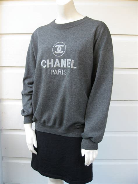 chanel grey sweater|Chanel sweaters men.